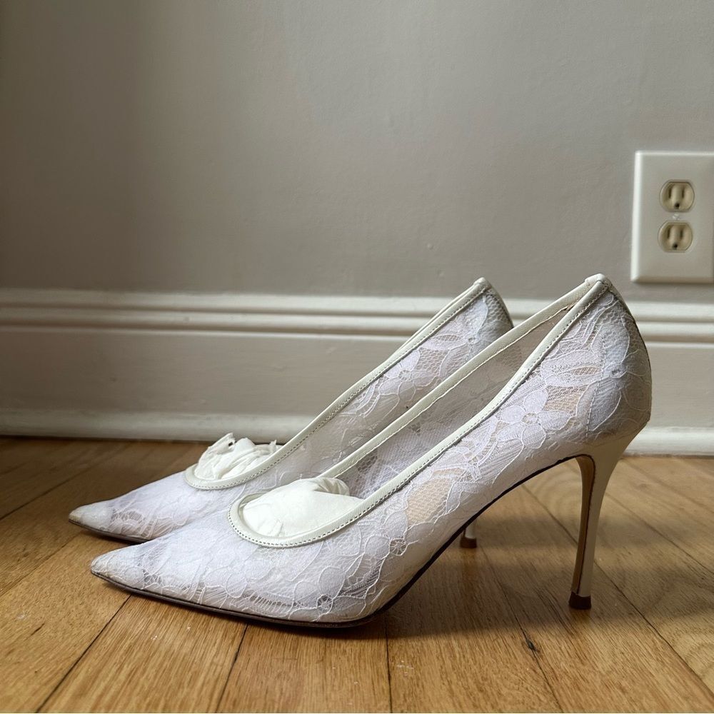 MARION PARKE Eleanor 85 Pointed Toe Pumps - Picture 10 of 12